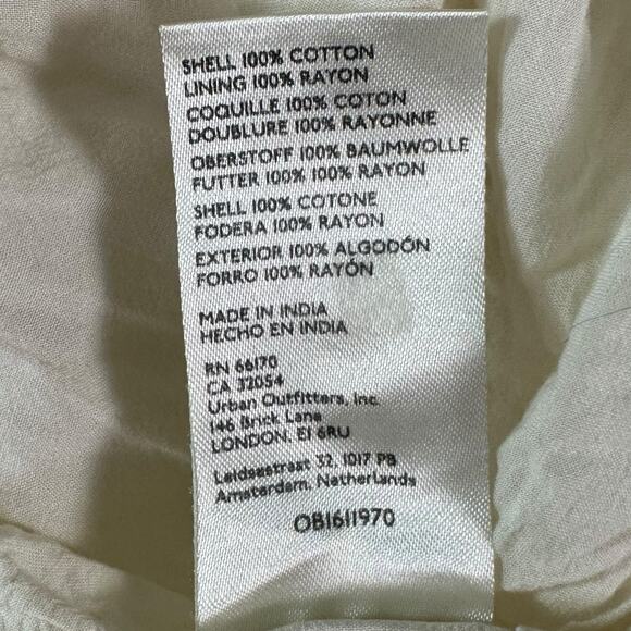 Free People Lysette Maxi Dress in Tea Combo Large Bohemian Gypsy Indian Cotton - Picture 14 of 16